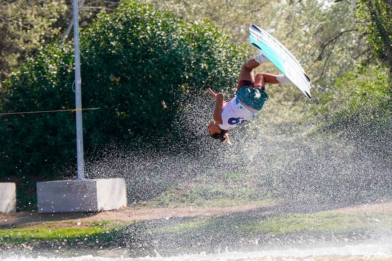 De Armas, primera presea dorada argentina, en acción