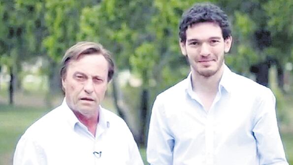 El intendente Sergio Varisco (radical) y el concejal Emanuel Gainza (PRO).