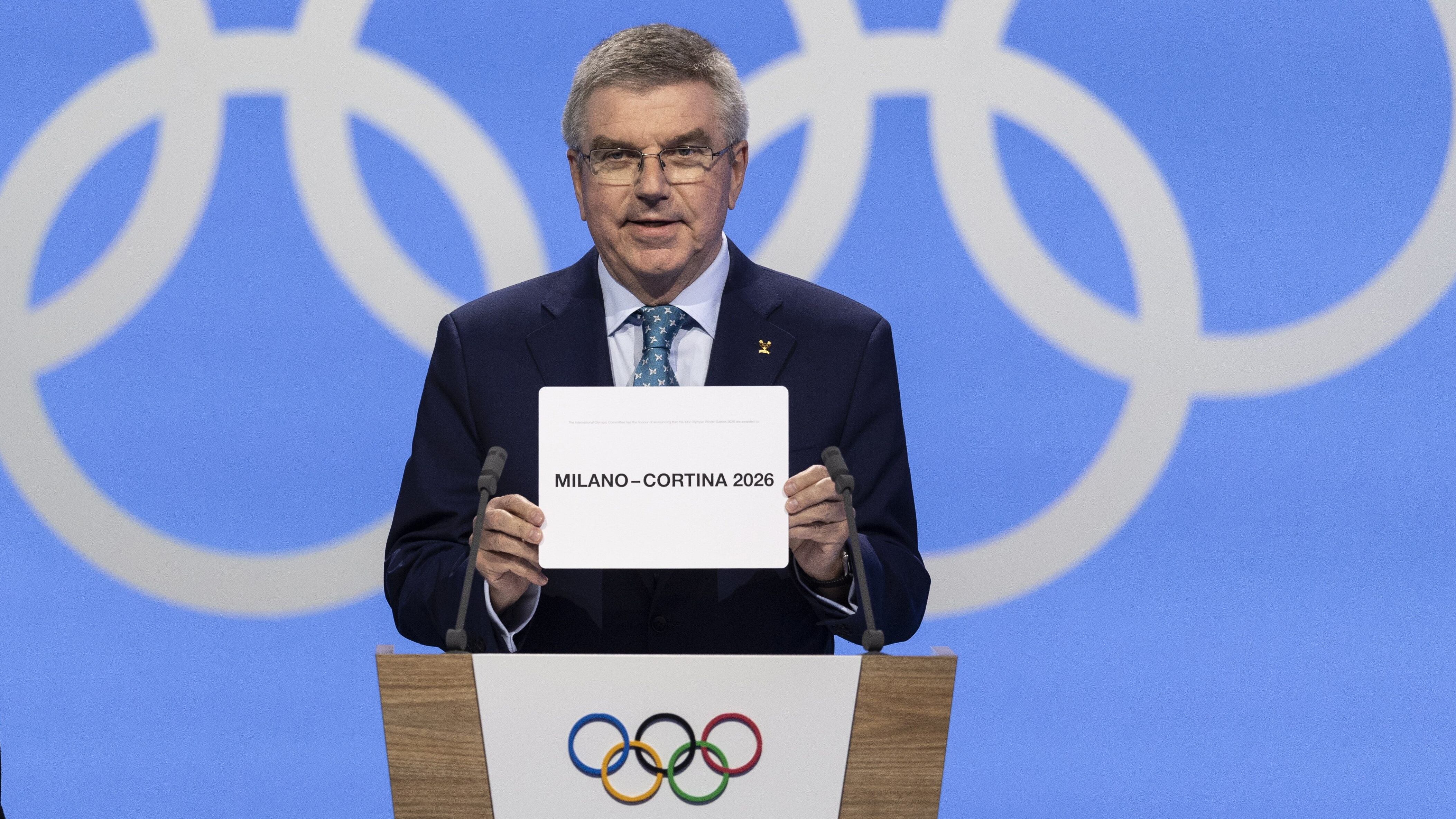 Thoas Bach, presidente del Comite Olímpico Internacional (COI).