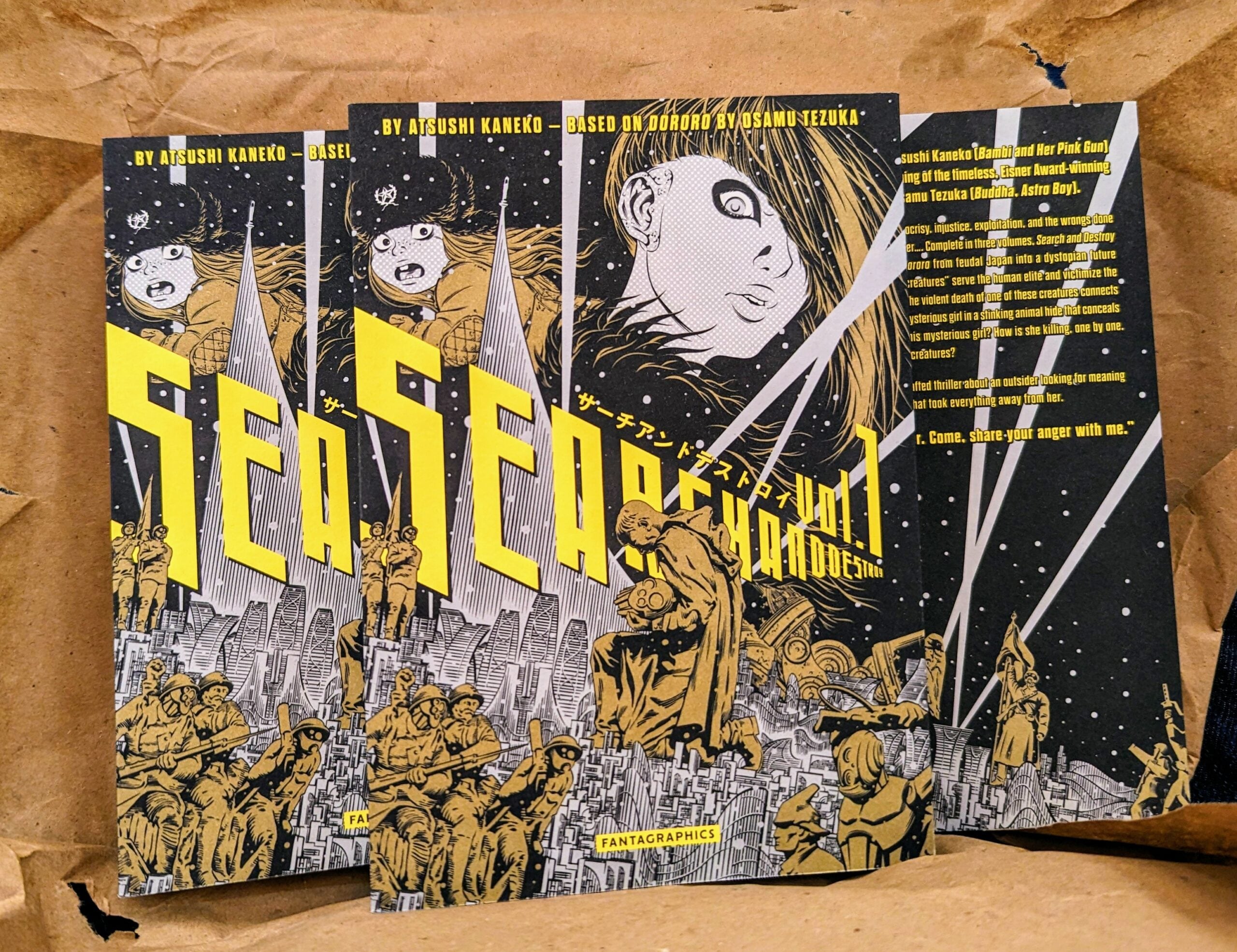 "Es la primera vez que mi obra se publica en Sudamérica, así que estoy muy feliz", dijo Kaneko sobre la edición de Punto Manga