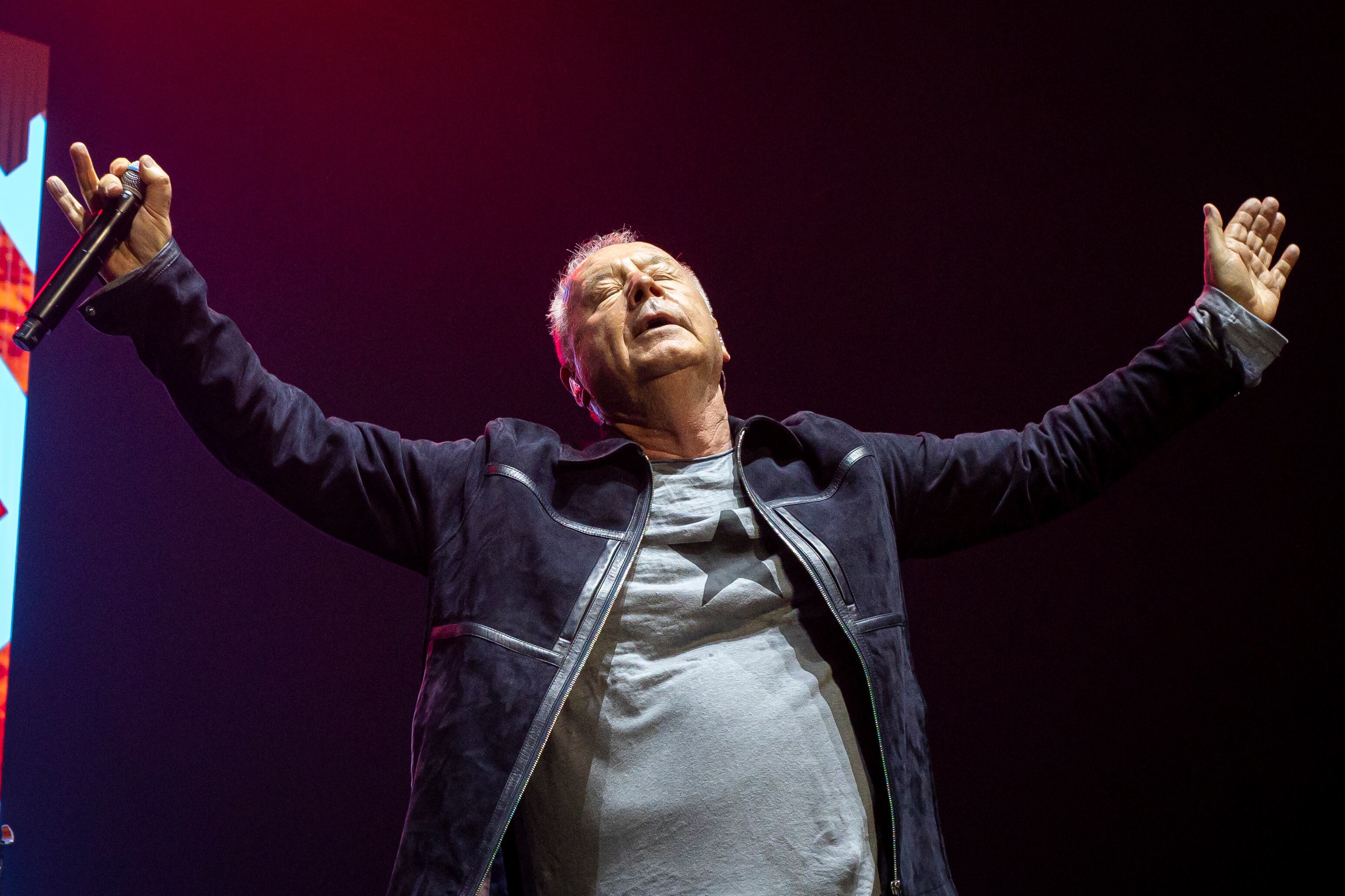 Jim Kerr, frontman de Simple Minds. Imagen: Diego Fioravanti