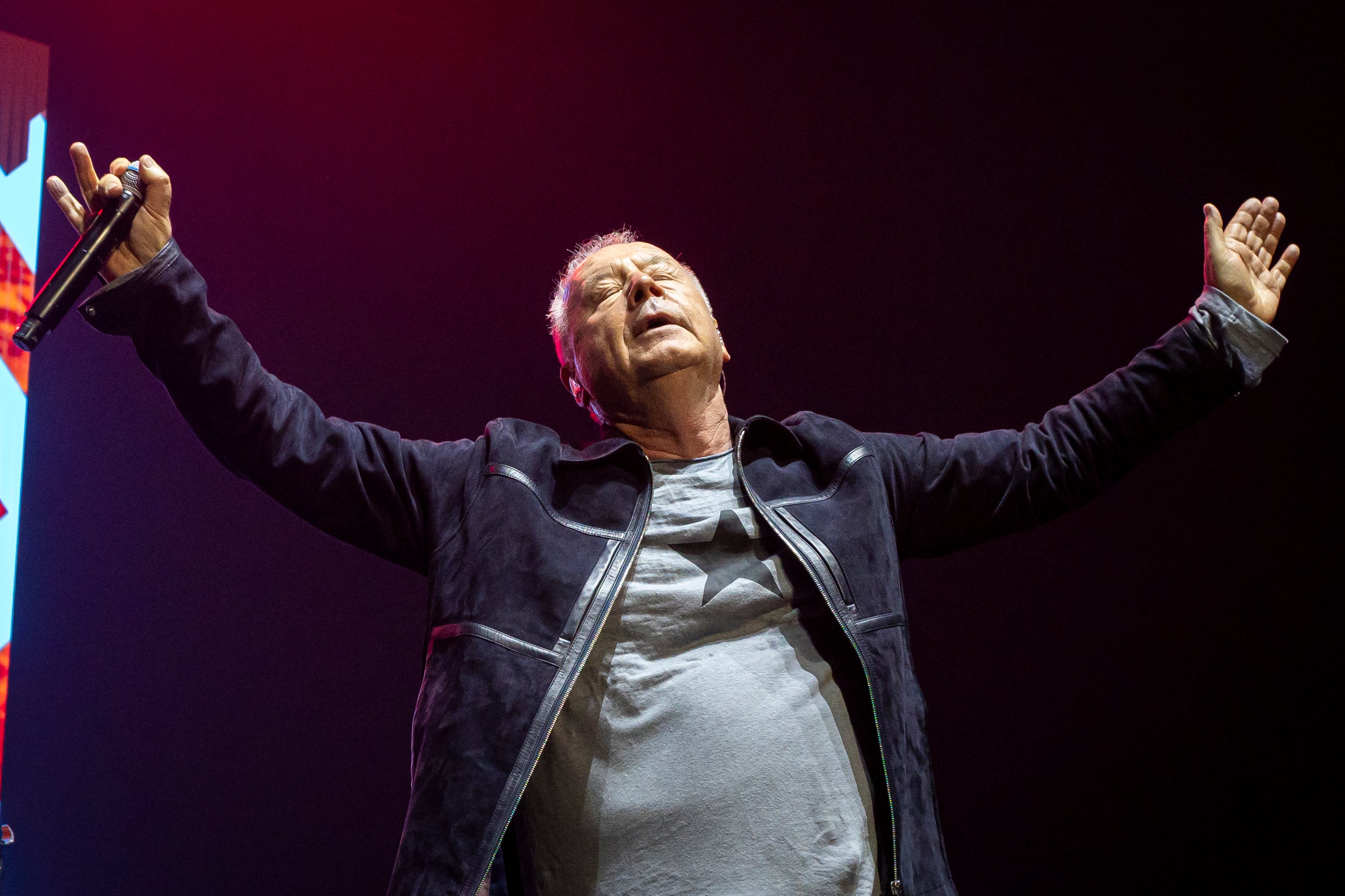 Jim Kerr, frontman de Simple Minds. Imagen: Diego Fioravanti