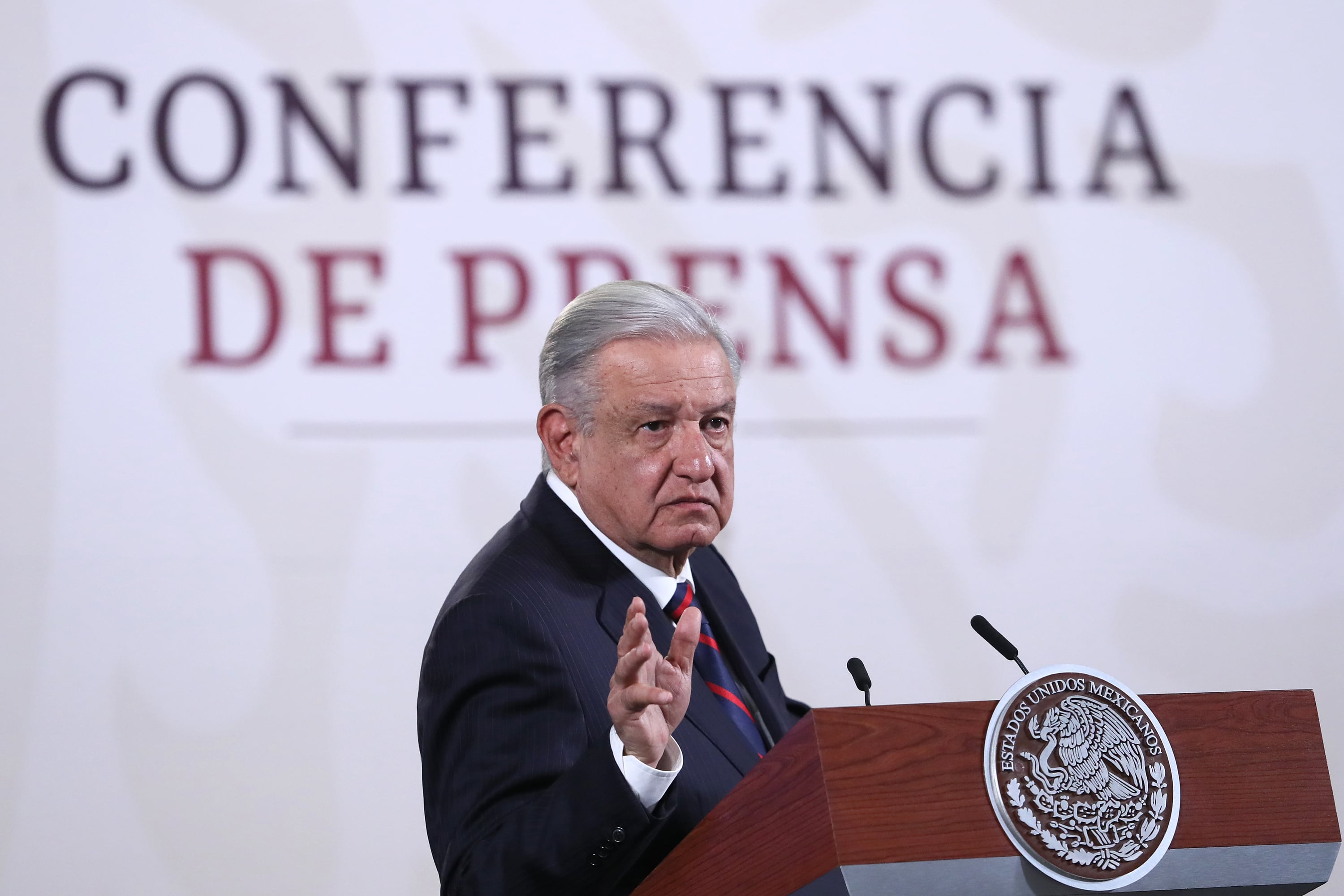 Andrés Manuel López Obrador, presidente de México.