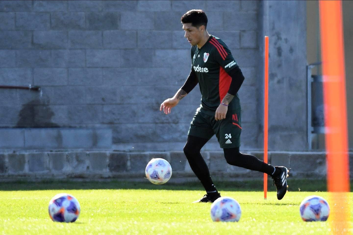 Enzo Pérez volvería a ser titular en el Millonario