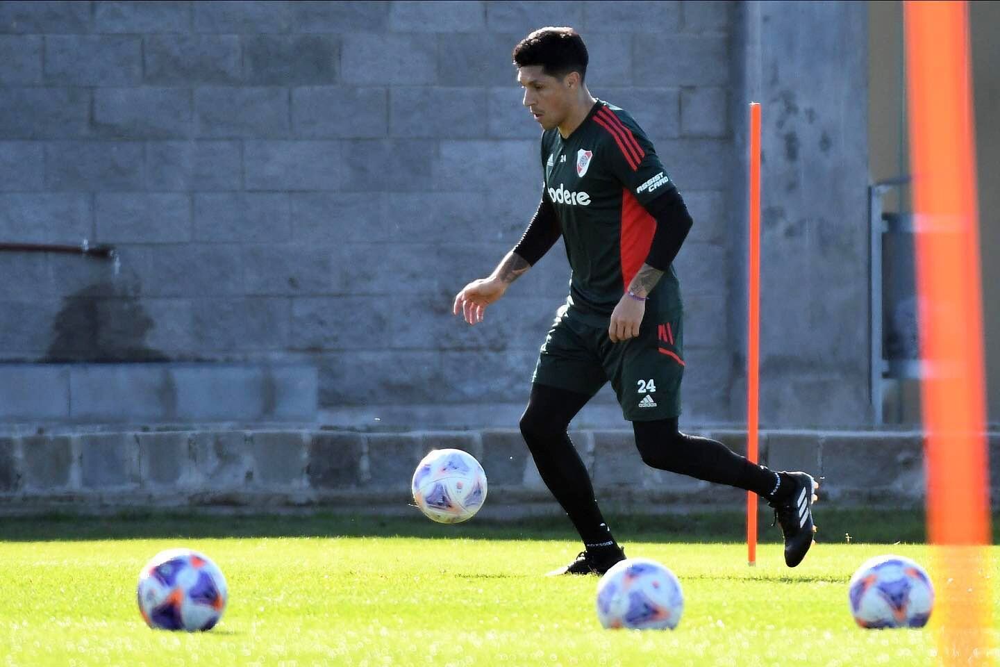 Enzo Pérez volvería a ser titular en el Millonario