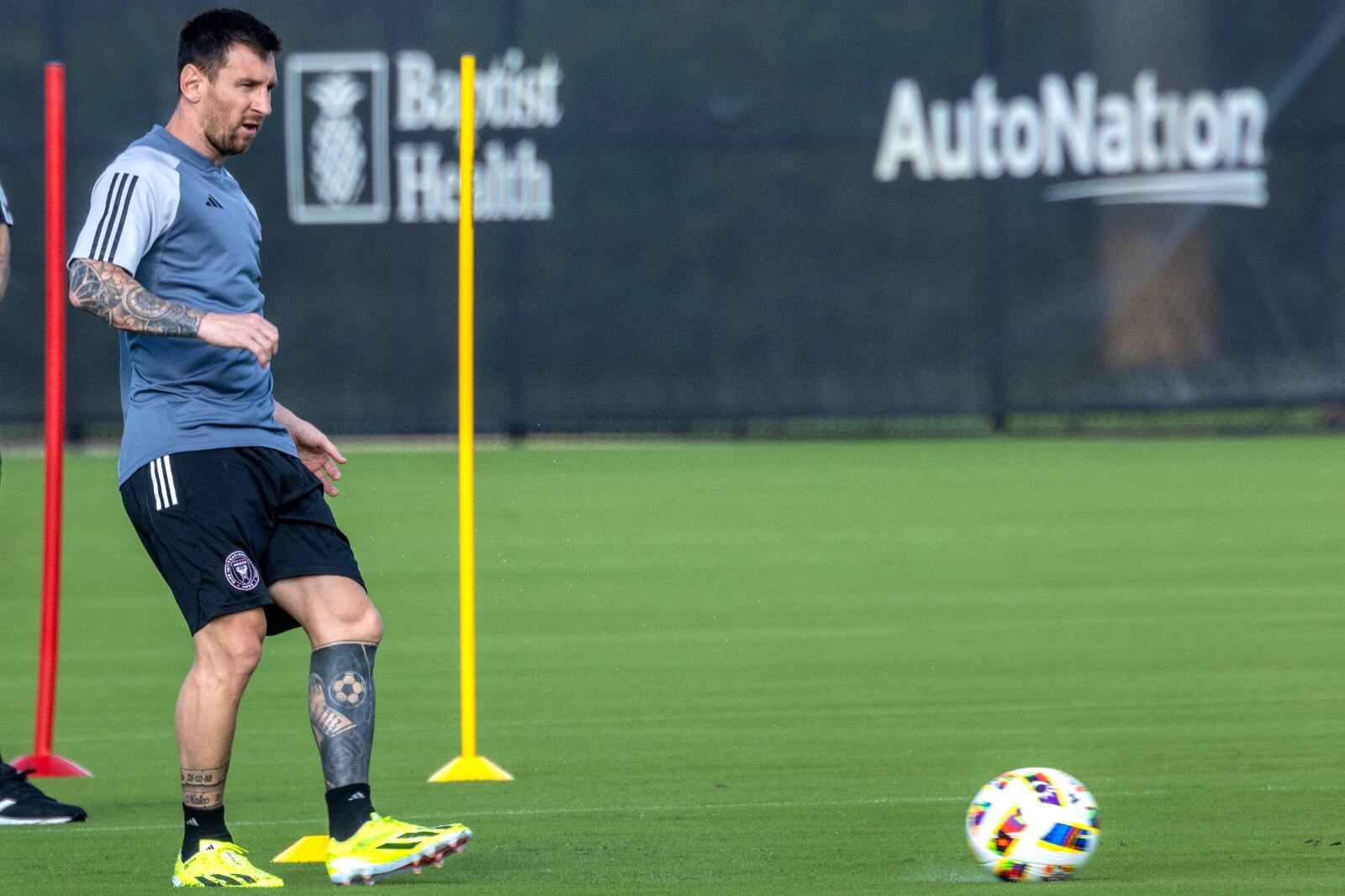 Messi ya comenzó a entrenar con el Inter Miami
