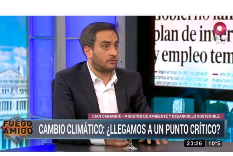 Foto: Fuego Amigo, Canal Nueve