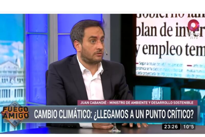 Foto: Fuego Amigo, Canal Nueve