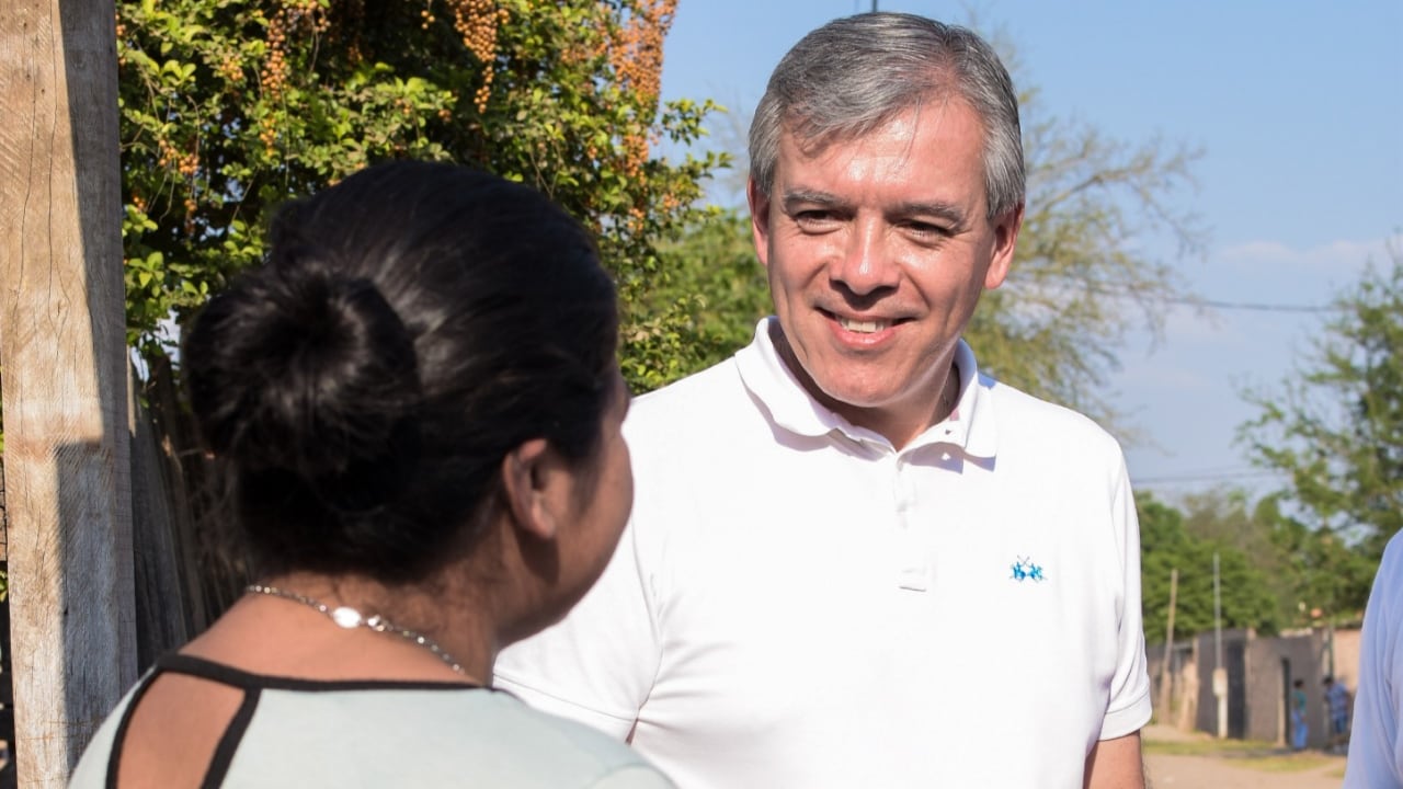 Pablo González durante la campaña 2019 