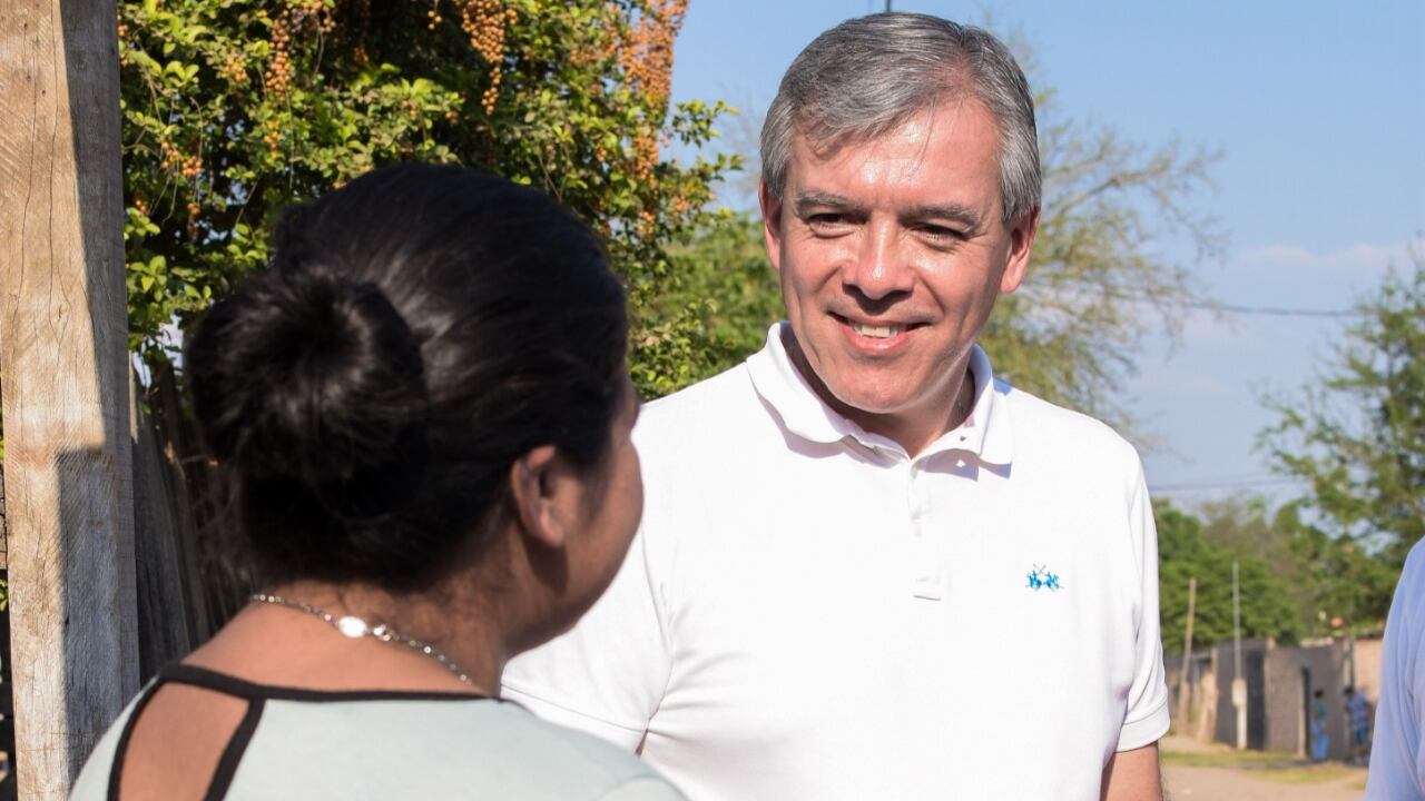 Pablo González durante la campaña 2019 
