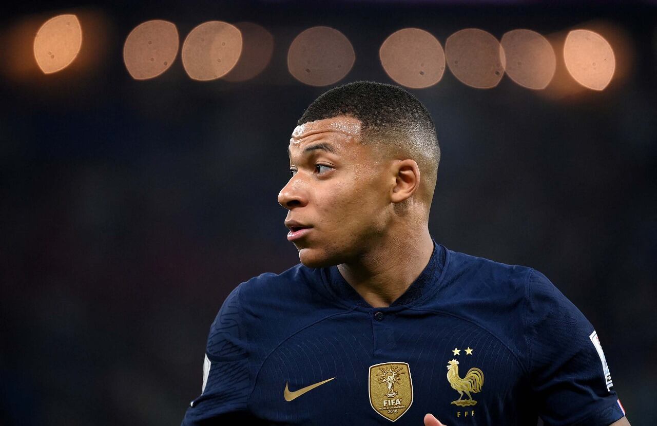 Kylian Mbappé, uno de los goleadores de Qatar 2022 junto al ecuatoriano Enner Valencia