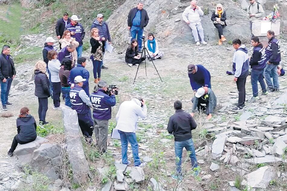 Un día de reconstrucciones del crimen de Javier Chocobar, en Chuschagasta de Tucumán.
