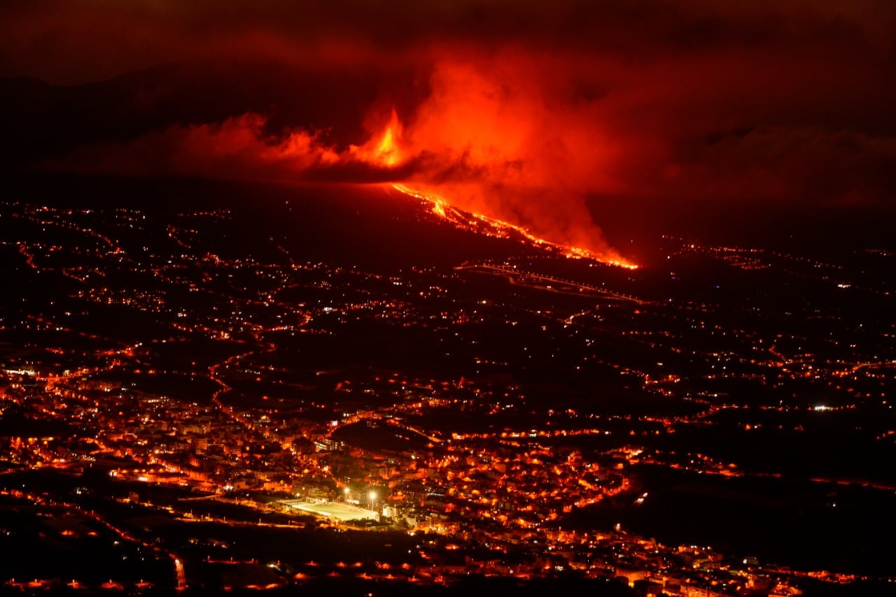 La erupción del volcán Cumbre Vieja  en las Islas Canarias provocará serios daños.