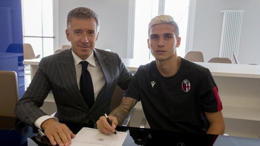 El chico Domínguez firma con el Bologna italiano.