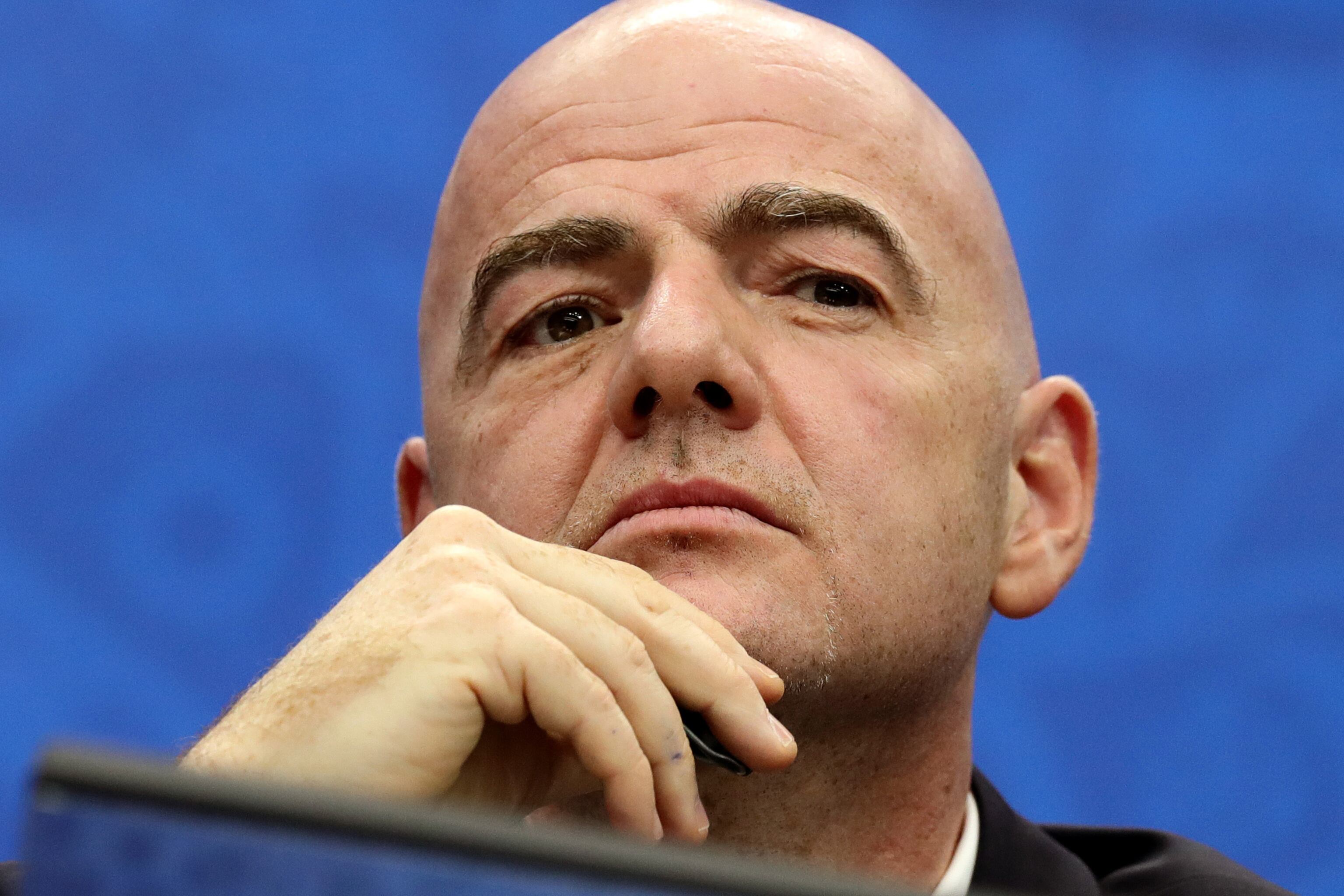 Gianni Infantino, presidente de la FIFA y padre de cuatro hijas.