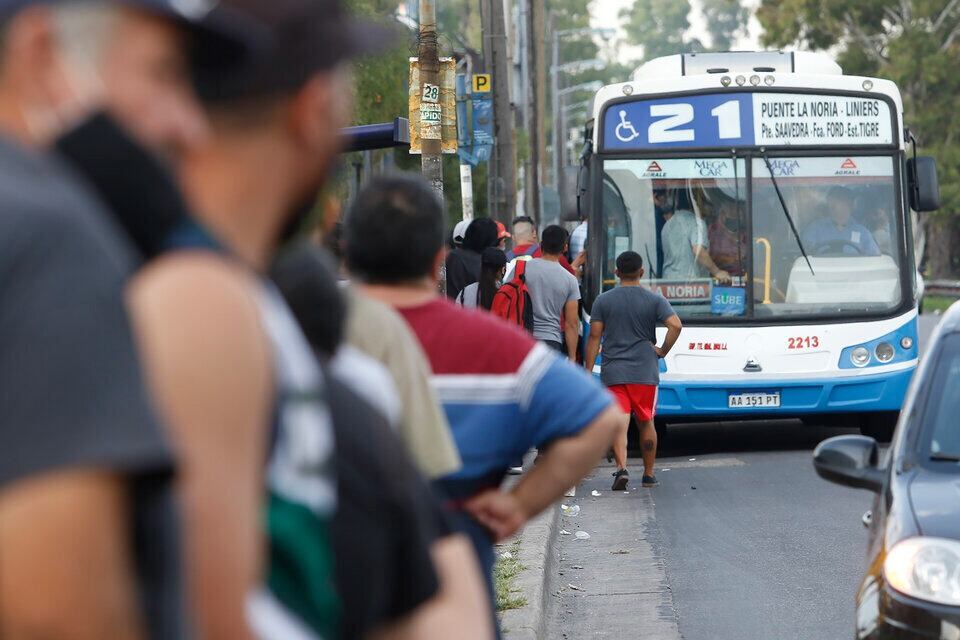 En el AMBA hay colectivos tras el levantamiento del paro.