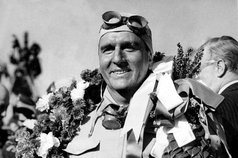 Giuseppe Farina ganó el 13 de mayo de 1950 en Inglaterra la primera carrera de Fórmula 1.