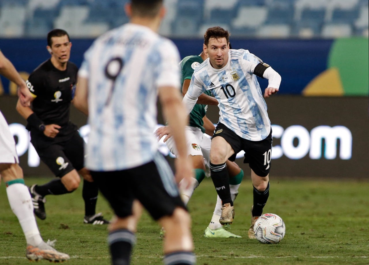 "Ankara" Messi, justamente, contra Bolivia en el 4-1 del lunes