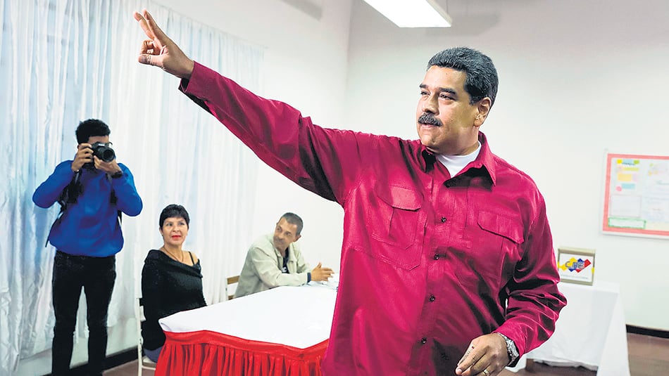 Maduro gobernará por seis años más; dijo que es la victoria 22 en 19 años de chavismo.