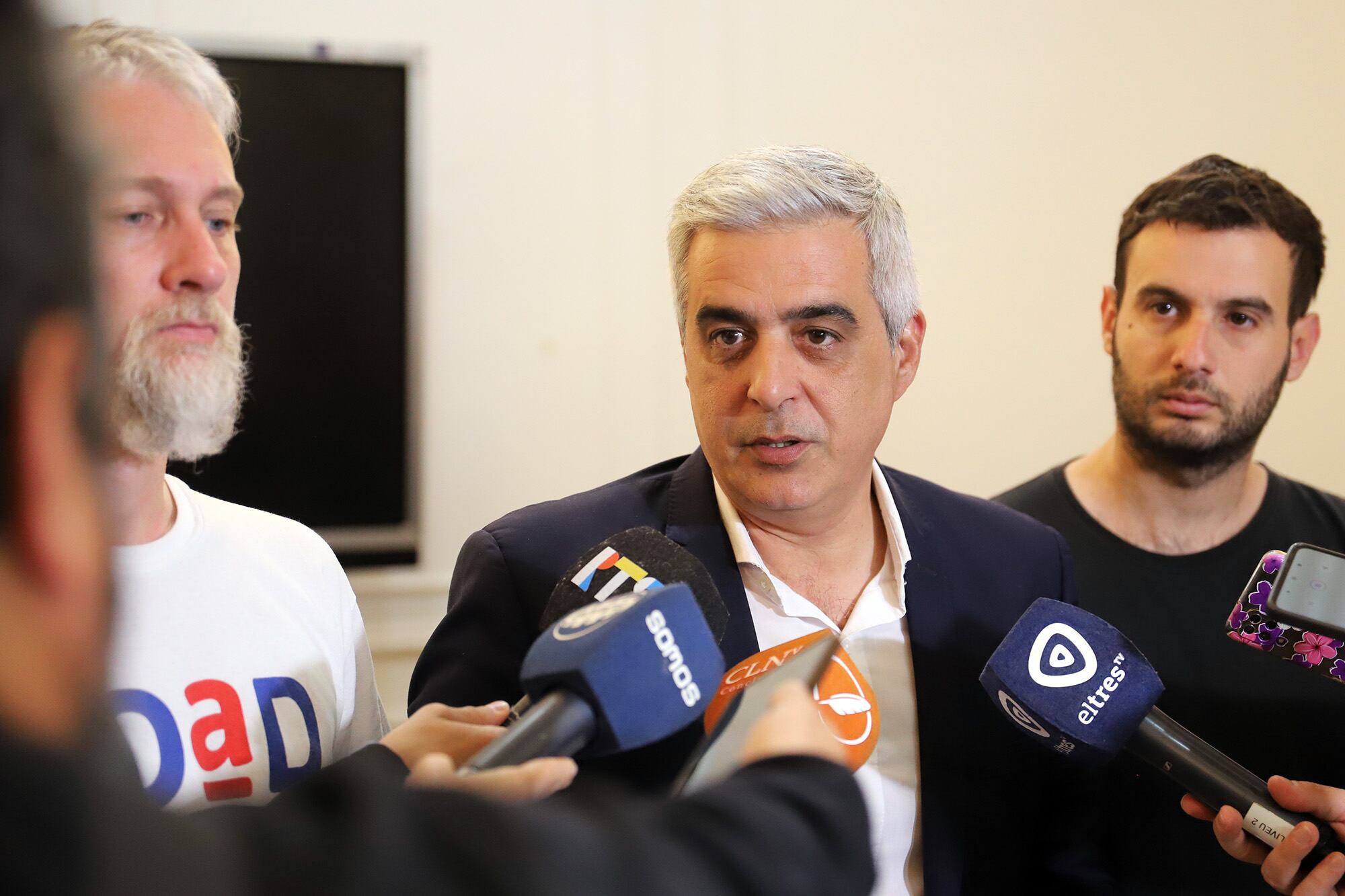 Bartolacci: "Llegamos hasta acá en una situación muy precaria".