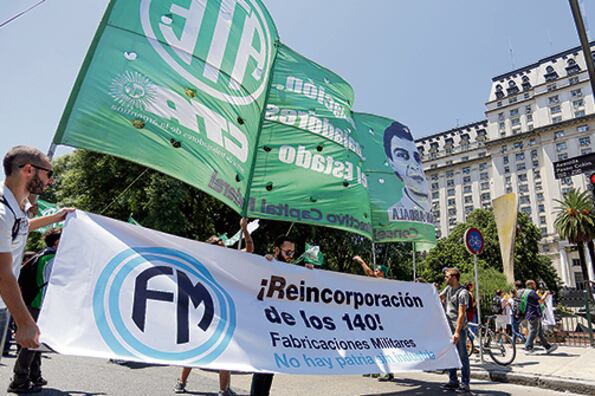 Riva había asumido en Fabricaciones Militares en agosto de 2017.