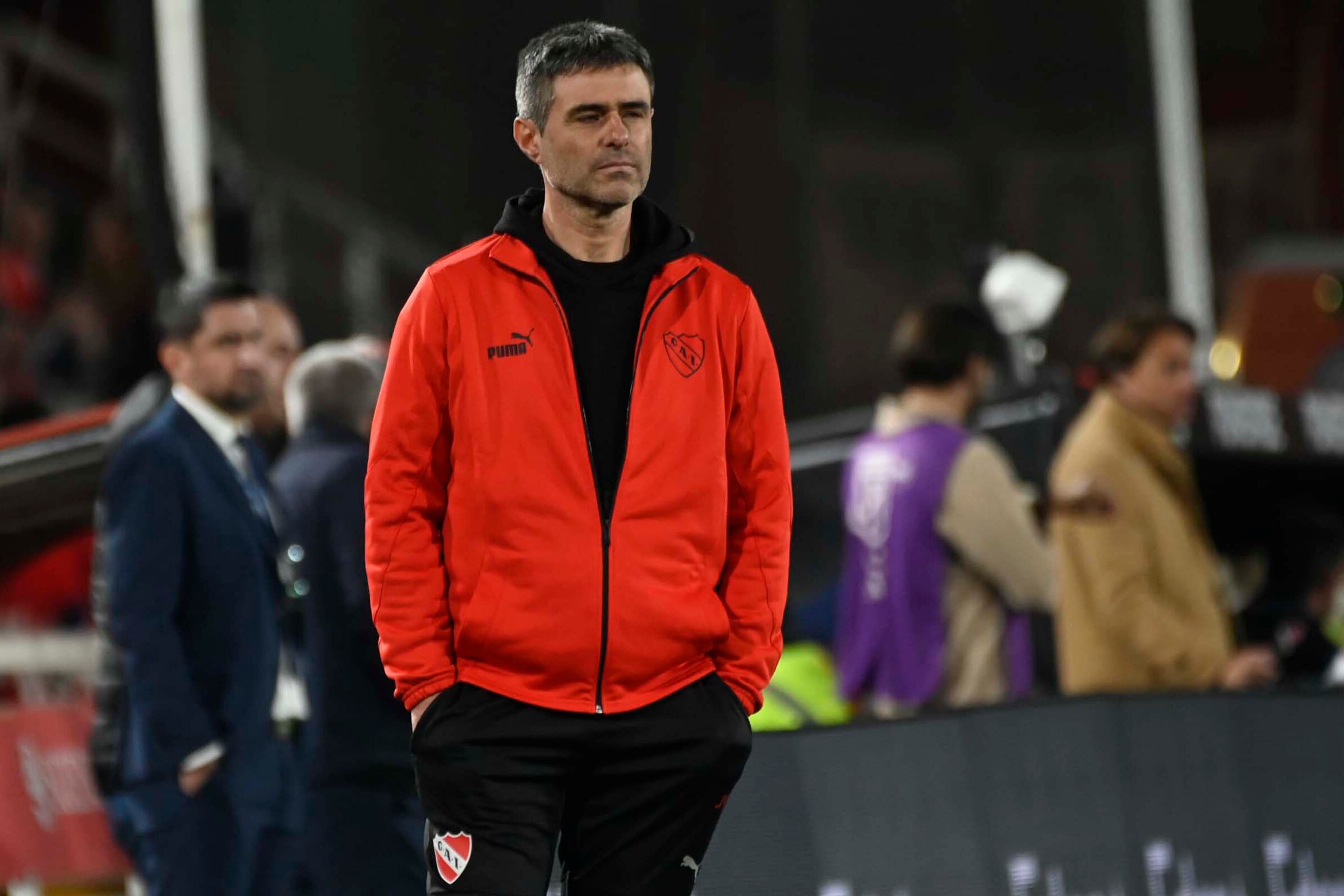 Julio Vaccaro, DT de Independiente.