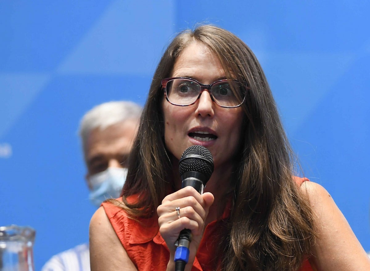 Elizabeth Gómez Alcorta, ministra de las Mujeres, Géneros y Diversidad.