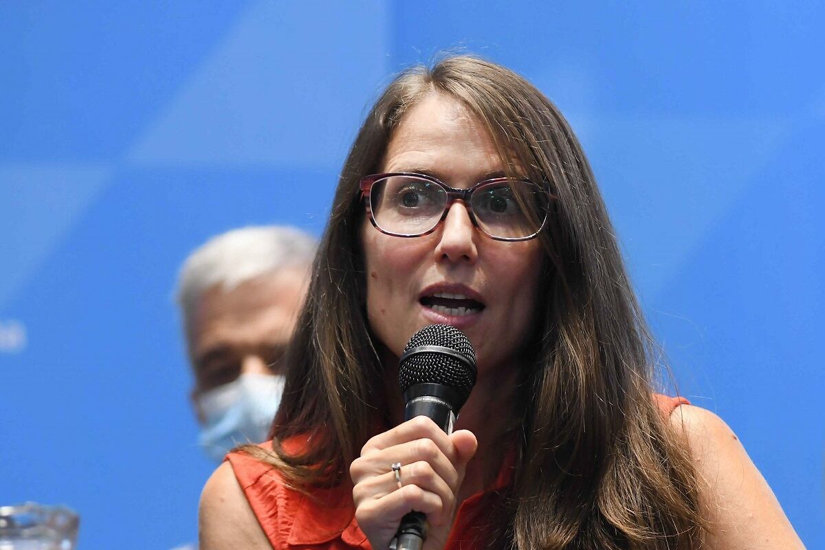 Elizabeth Gómez Alcorta, ministra de las Mujeres, Géneros y Diversidad.