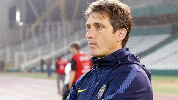 Barros Schelotto llegó como DT a Boca en 2016.