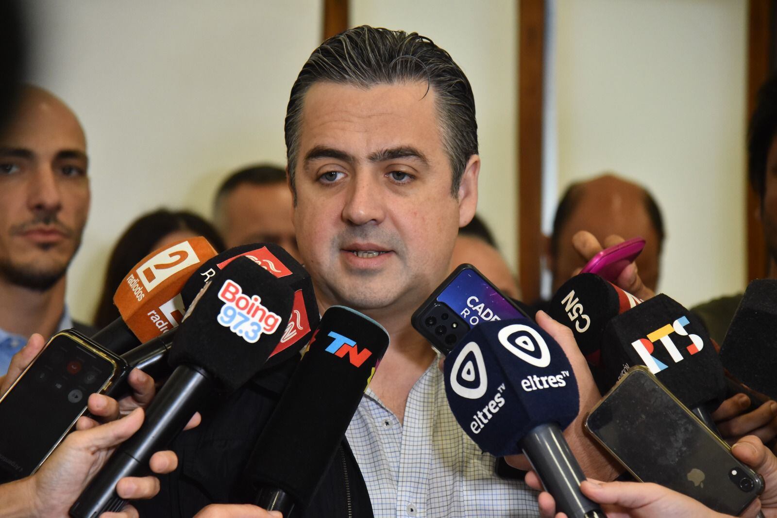 El ministro de Justicia y Seguridad de  Santa Fe, Pablo Cococcioni