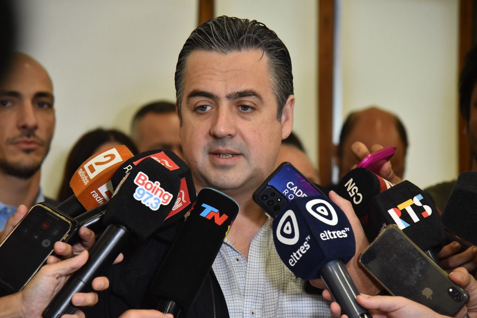 El ministro de Justicia y Seguridad de Santa Fe, Pablo Cococcioni