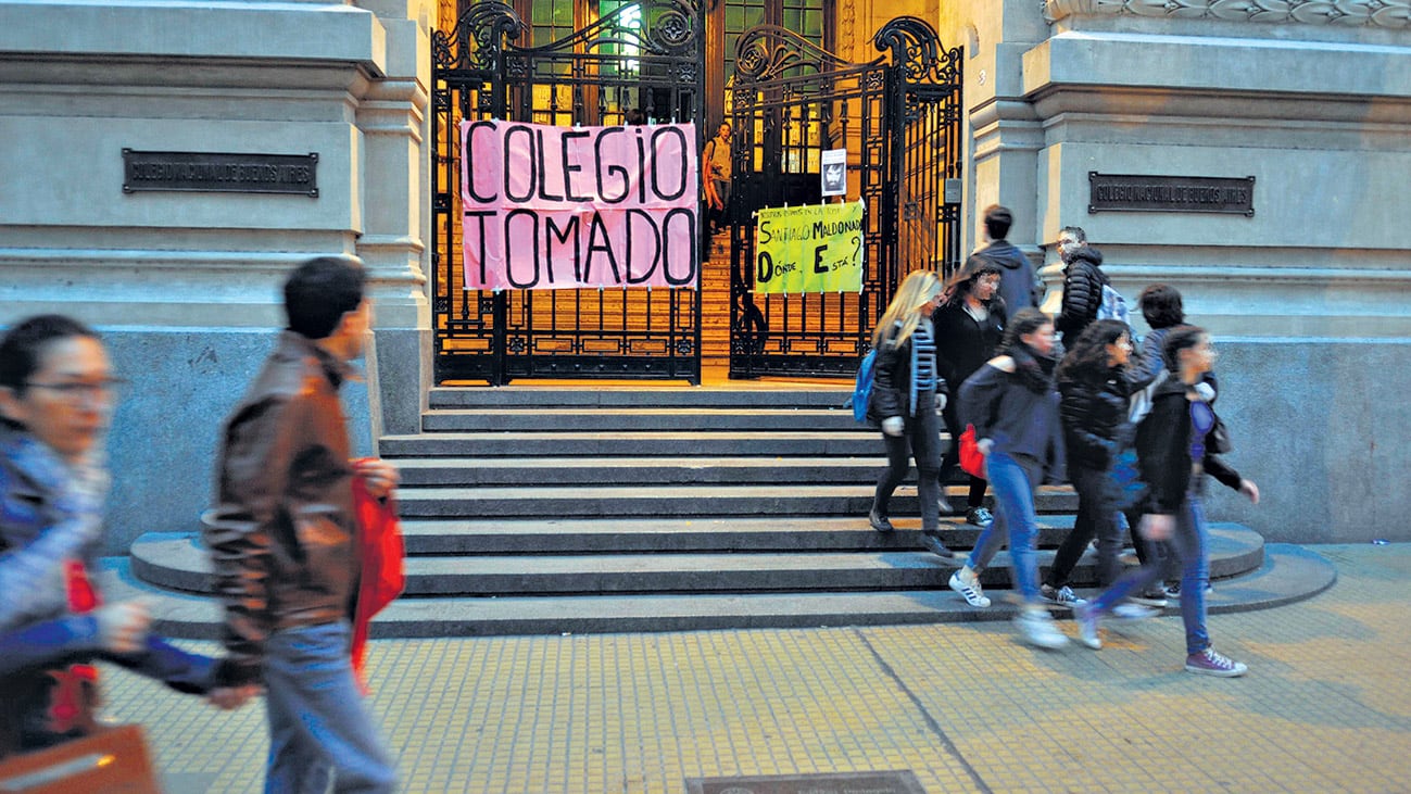 Ayer los colegios tomados en la Ciudad eran alrededor de 30.