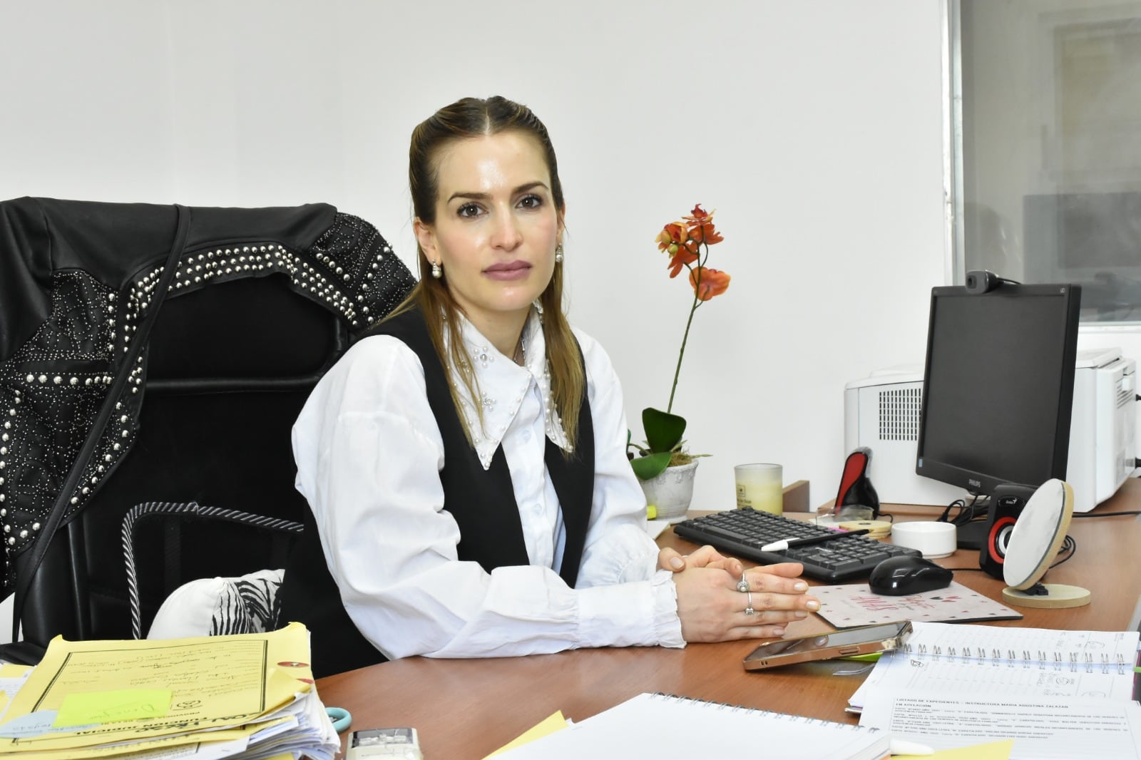 Gisela Flamini, jueza de Violencia de Género.