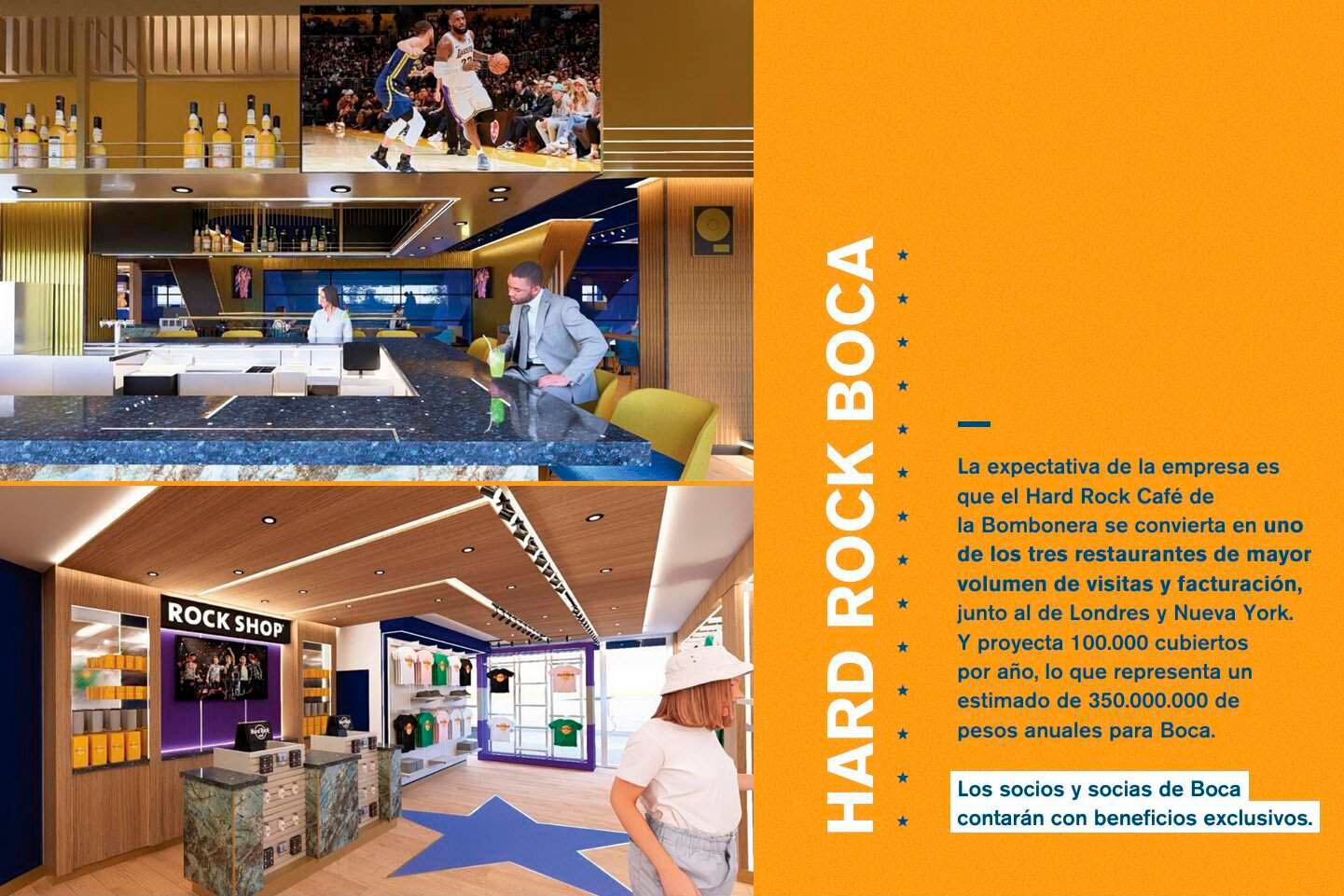 Hard Rock desembarcará en La Bombonera
