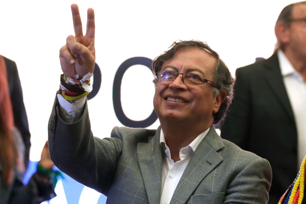 Gustavo Petro, presidente electo de Colombia.