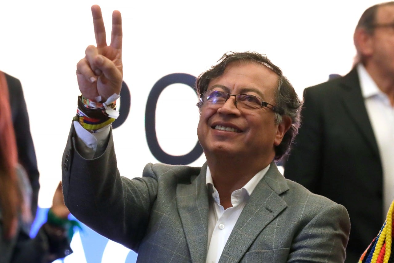 Gustavo Petro, presidente electo de Colombia.