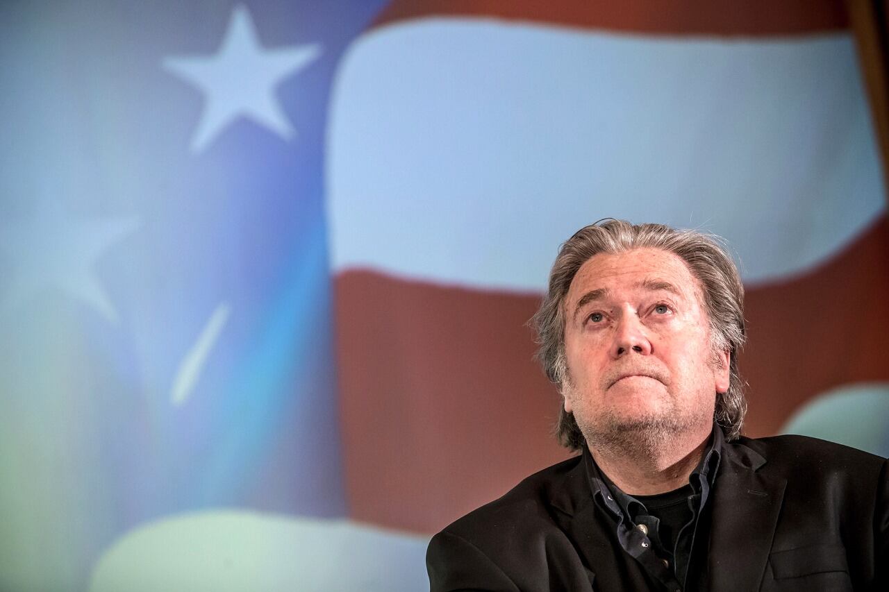 Bannon fue uno de los principales asesores de Donald Trump. 