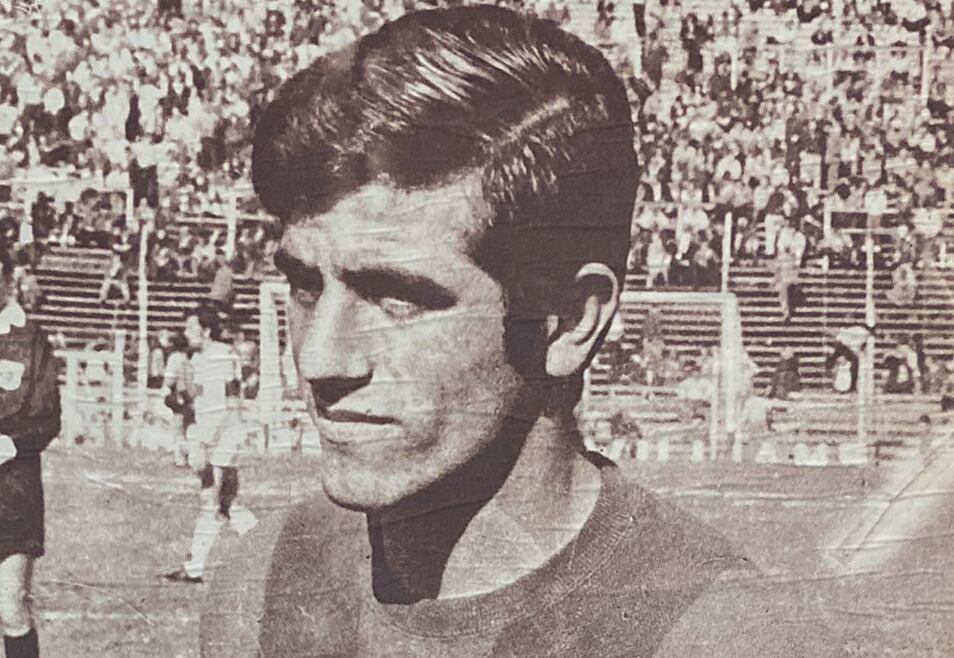 Chazarreta, durante sus años de gloria azulgrana.