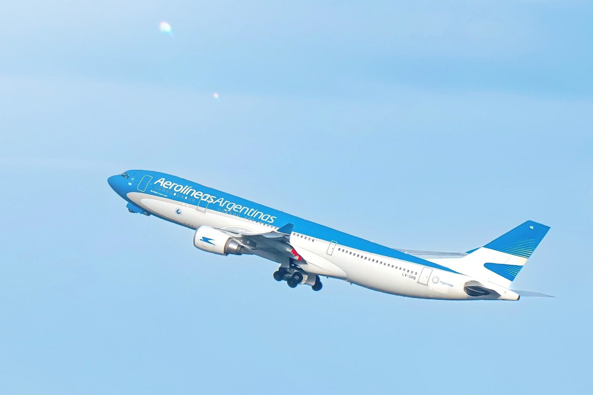 Avión de Aerolíneas Argentinas