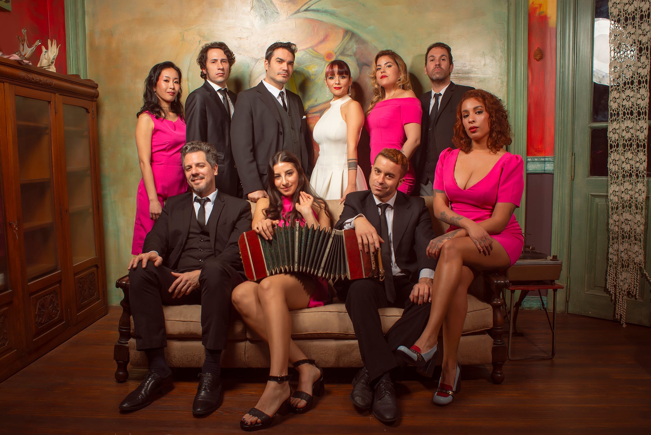 Orquesta Romántica Milonguera, una de las agrupaciones populares del circuito