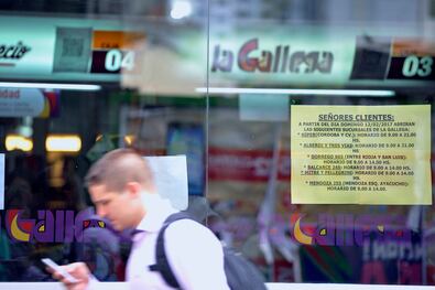 La sucursal de La Gallega de Urquiza al 1100.