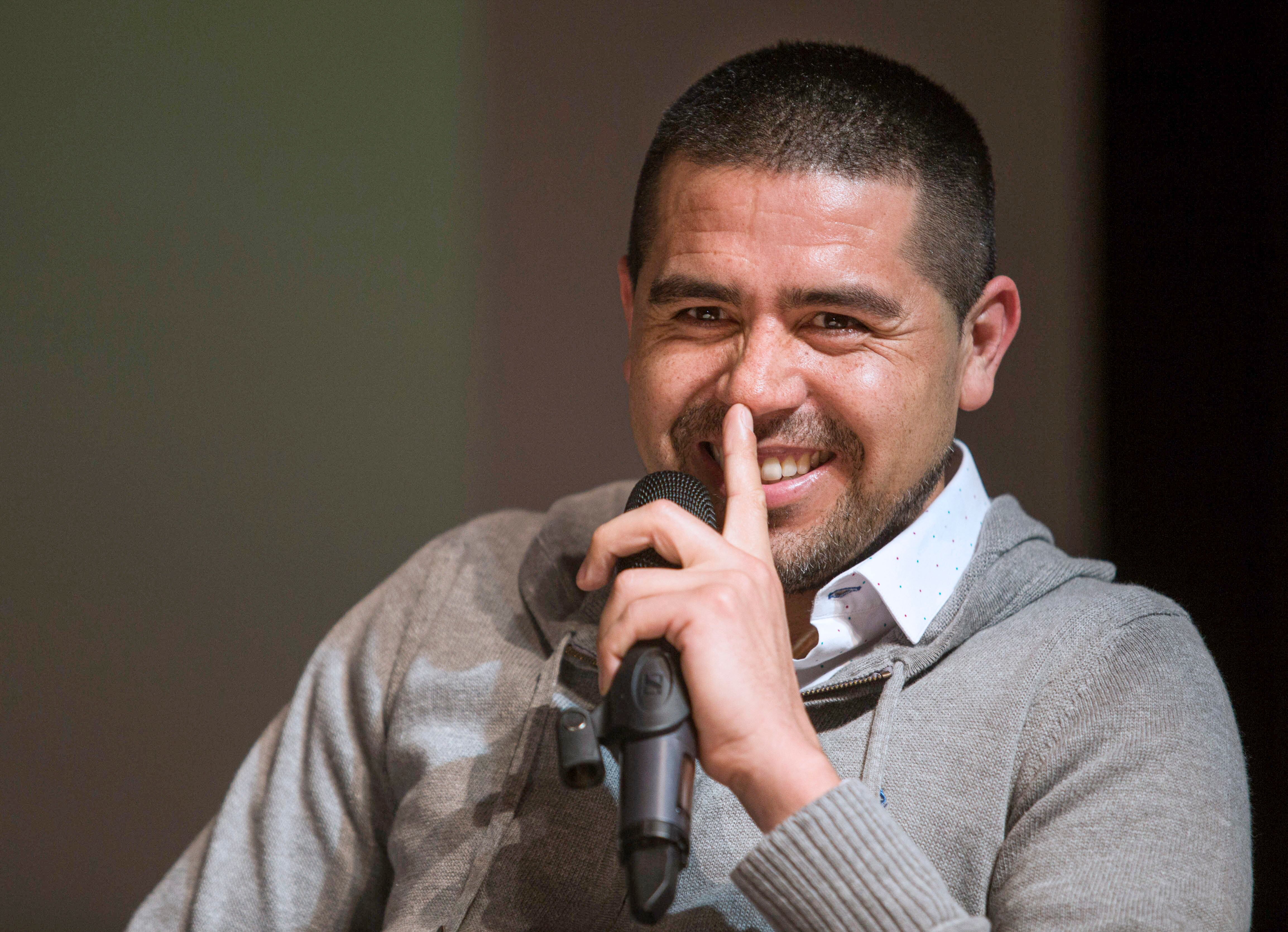 Riquelme valoró el rendimiento de Boca teniendo en cuenta la presión que había.