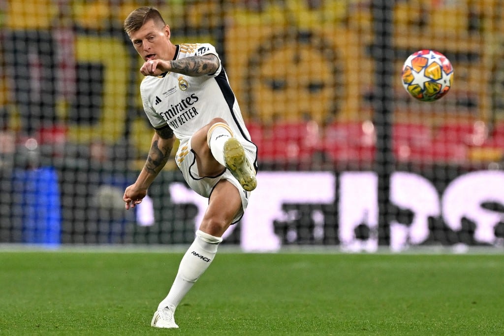 Toni Kroos y toda su elegancia en la final de la Champions europea.