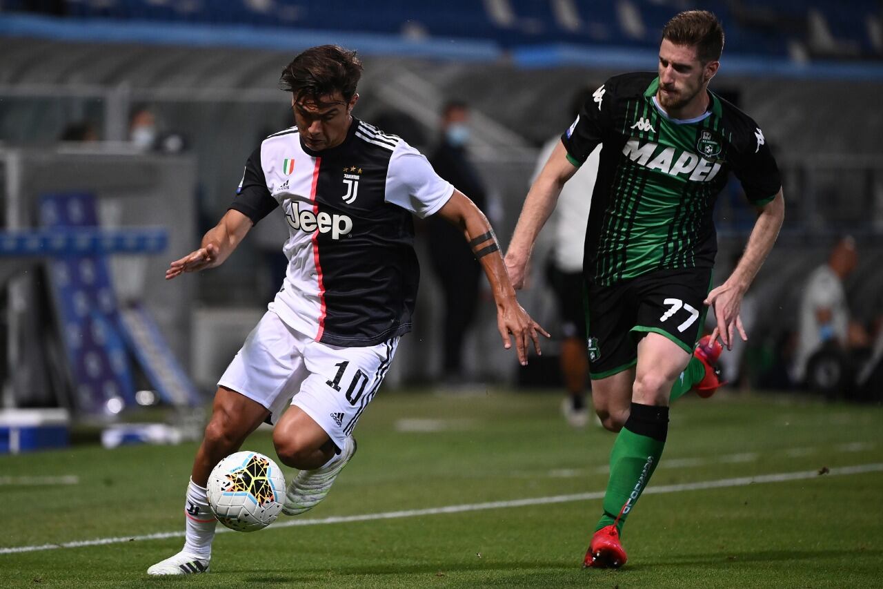 Dybala ingresó en el segundo tiempo en lugar de Higuaín.