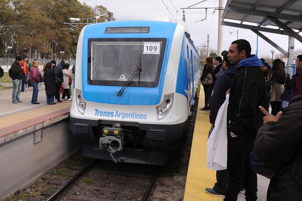 Dos ramales del ferrocarril Roca prestan servicio limitado. Imagen: NA
