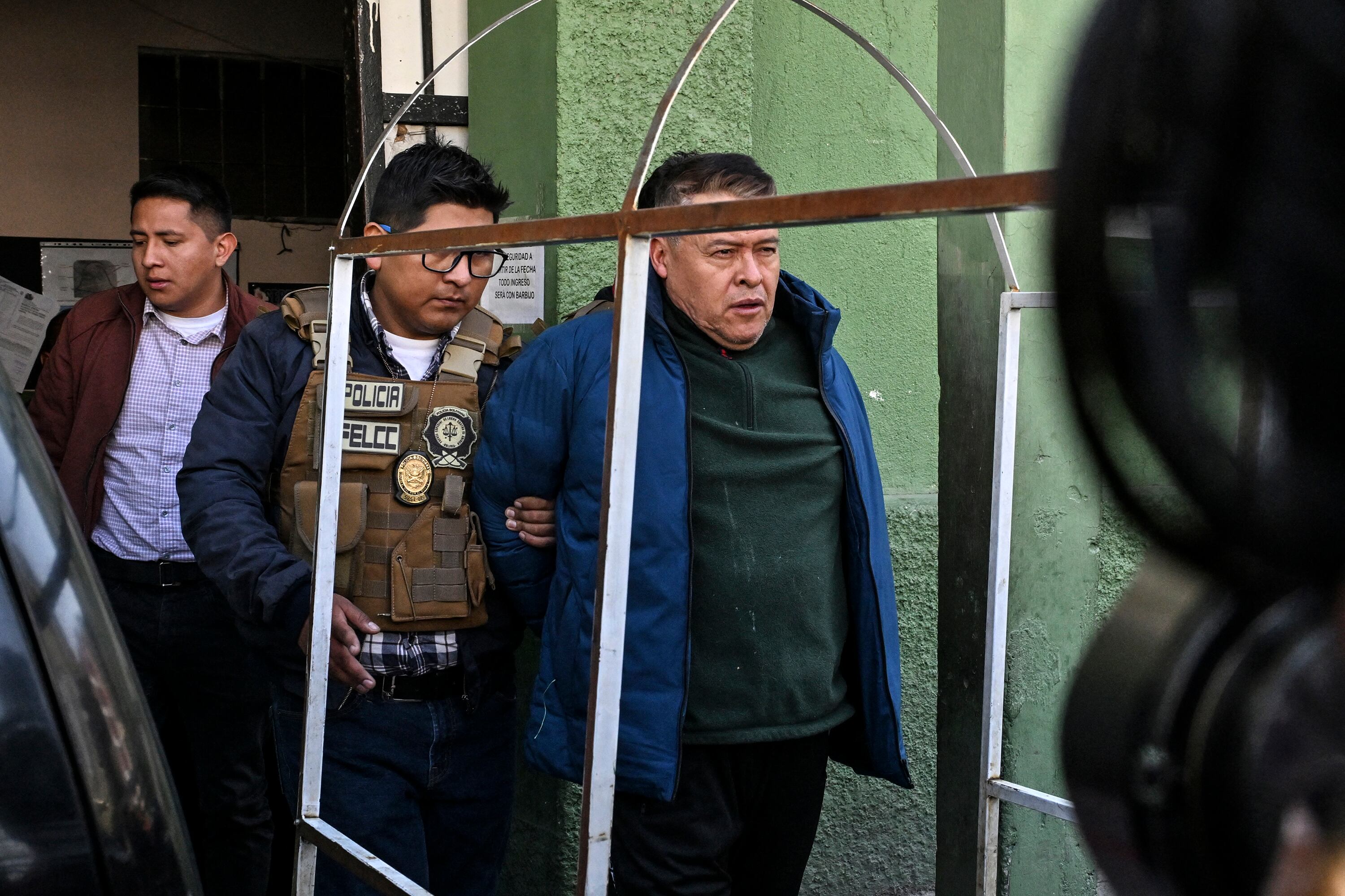 Traslado de Zuñiga a la cárcel de máxima seguridad de Chonchocoro.