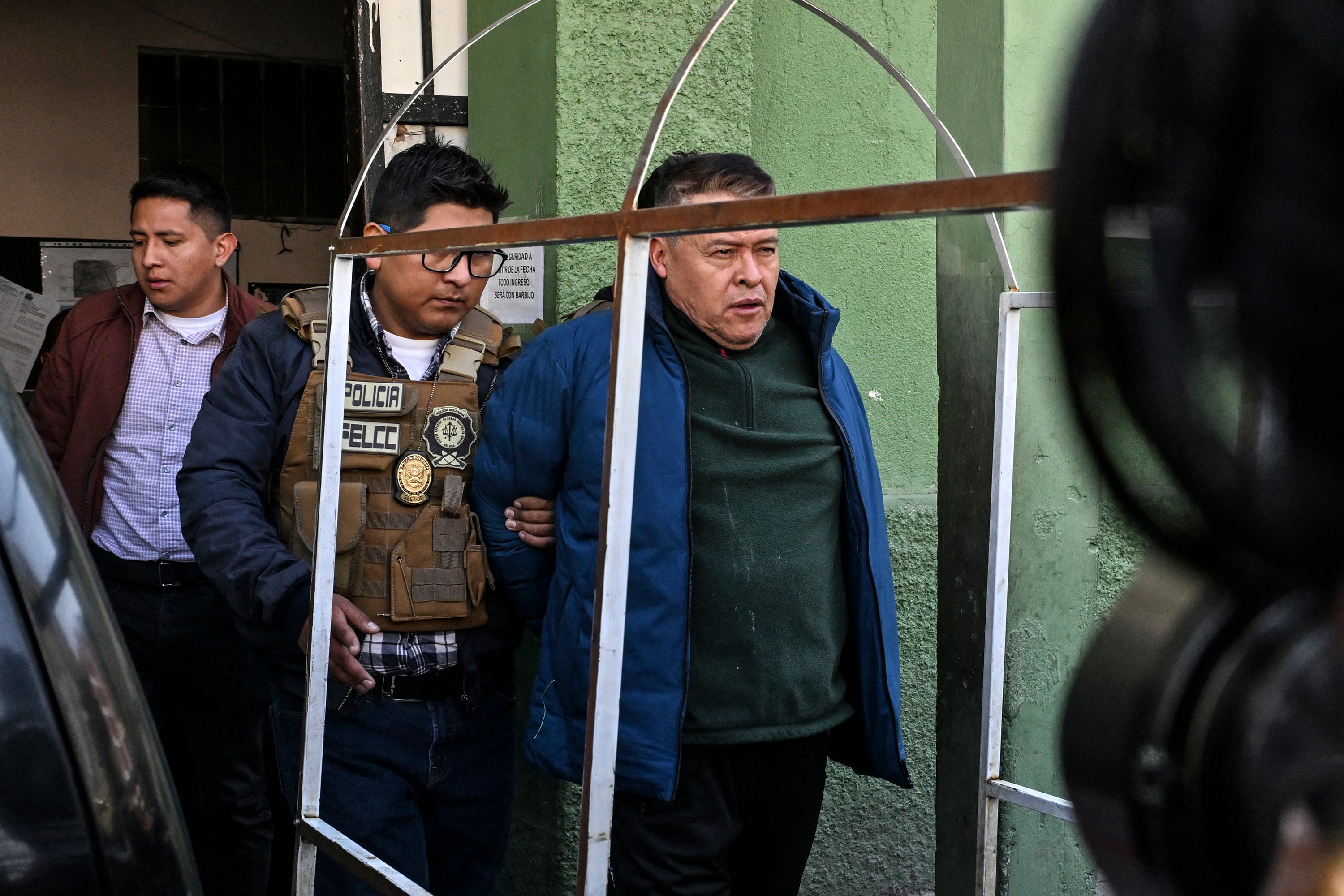 Traslado de Zuñiga a la cárcel de máxima seguridad de Chonchocoro.