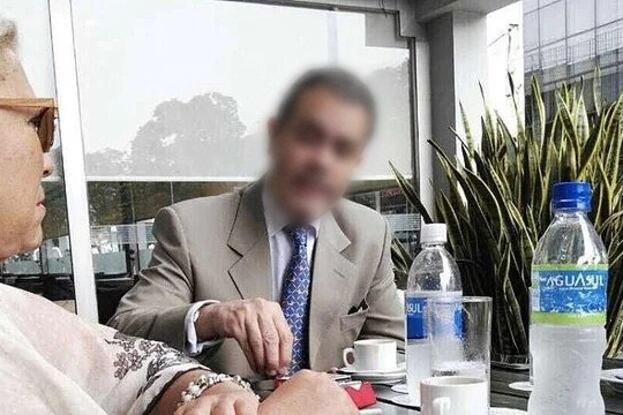 La foto que los espías le tomaron a Elisa Carrió en Paraguay en 2017.