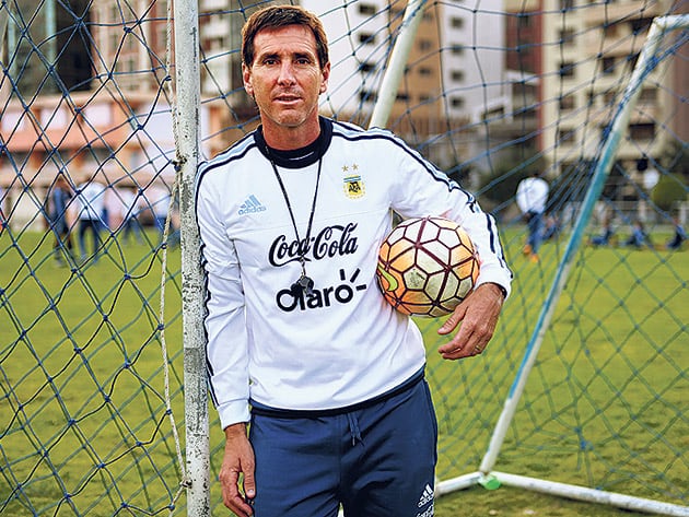 El Sifón Ubeda, DT del Sub 20.