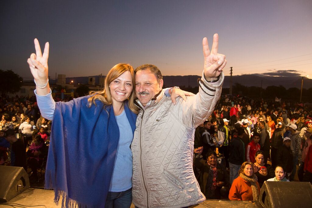 Teresita Madero y Ricardo Quintela.